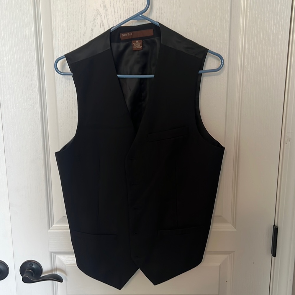 Perry Ellis Vest Medium, striped